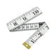 thumbnail image 1 of Xihbxyly Cinta Métrica Flexible de Pvc de Doble Escala, Minicinta de Costura Flexible, Resistente, para Medir Ropa con Precisión, Ideal para Sastrería y Manualidades, Tamaño de Bolsillo., 1 of 6