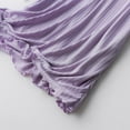 thumbnail image 4 of CHUANK Liquidation Vêtements de Maternité pour Femmes Allaitement Uni Col en V Manches Courtes Post-Partum Robe de Grossesse Vêtements de Nuit avec Coussinet de Poitrine, 4 of 8