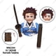 thumbnail image 5 of Hot Anime Demon Slayer Mini figura de acción Kimetsu no Yaiba bloques de modelismo Kochou Shinobu Kamado Tanjirou Nezuko bloques muñeca Juguetes, 5 of 5