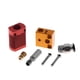 thumbnail image 4 of Metal Hotend Extruder Kit con boquilla de 0.4 mm Bloque calefactor de aluminio Calcetín de Carevas Kit de extrusora, 4 of 7