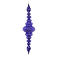 thumbnail image 1 of Vickerman M183866 41 in. Purple Shiny Finial Ornament, 1 of 1