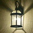 thumbnail image 2 of RADIANCE Goods Transitional 1 Light Black Outdoor Wall Sconce 16" Height, 2 of 4