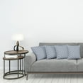 thumbnail image 3 of Ambesonne Geometric Throw Pillow Cover 4 Pack, Nautical Wave Pattern, 18", Grey White, 3 of 7