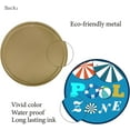 thumbnail image 3 of Round Metal Sign Pool Zone Beach Tin Sign Vintage Swimming Pool Sign for Home Wall Art Decoration Outdoor Decor 12inch, 3 of 7