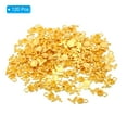thumbnail image 3 of Rose Charm, 120Pcs Mini Rose Flower Pendant Charm Bulk Vintage Metal Designer, Gold Tone, 3 of 6