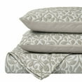 thumbnail image 2 of Superior Vineyard Cotton Blend Matelasse Coverlet, King, Olive Green, 2 of 9