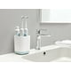 thumbnail image 3 of Elegante portacepillos de dientes, organizador de baño con compartimentos desmontables, base de drenaje antideslizante para un almacenamiento seguro e higiénico, diseño ventilado para un secado, 3 of 4