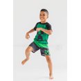 thumbnail image 2 of Minecraft Creeper Little Boys Rash Guard and Swim Trunks Outfit Set Little Kid, 2 of 5