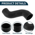 thumbnail image 4 of Manguera del radiador Unique Bargains para Mercedes-Benz Sprinter 209 CDI 2006-2011 No.9065280182 Manguera de refuerzo de goma negra 1 Pc, 4 of 6