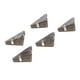 thumbnail image 1 of Clips de papel, 5 piezas de clips de papel triangulares, suministros de oficina, clips pequeños de alta capacidad, 1 of 14