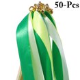 thumbnail image 1 of Bangcool 50PCS Ribbon Wands Decorative Colorful Ribbon Sticks Wedding Party Favors, 1 of 10