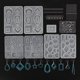 thumbnail image 4 of Joyería Molde de Fondant Fundido Joya de Joyas Kit de Molde de Joyas Moldes de Silicona, Moldes de Silicona, Para Colgantes para aretes, 4 of 7