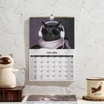 thumbnail image 5 of 2026 Retro Vintage Wall Calendar with Cat & Dog Design - Tear-Off Monthly Planner with Paw Print & Bone Icons, 8.27" x6.89",Monthly Planner with January to December Layout, 5 of 16