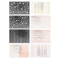 thumbnail image 2 of Nail Art Sticker Self Adhesive Metallic DIY French Line Nail Decals For Women For Home ANGGREK Otros, 2 of 7