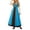 Blue, variant on Renaissance Costume Women Halloween Medieval Pirate Full Skirt Dress 2 Pics Set, Pockets, Square Neck, Adjustable Lacing, for Ren Faire, Witch Outfit, Pirate Theme Parties, Hobbit Events