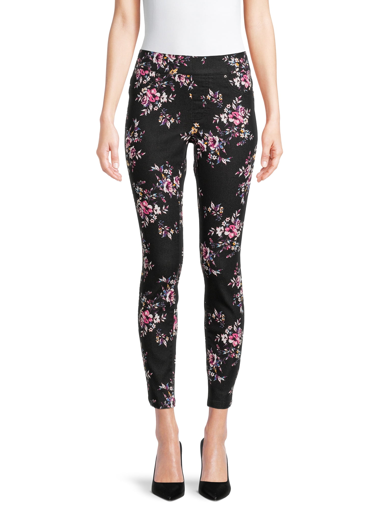 The Pioneer Woman Pull-On Printed Jeans - Walmart.com