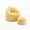 Yellow, variant on Homy Casa Lazy Sofa, Bean Bag Chair with Ottoman, Chenille Lounge Chair for Adults
