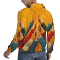 thumbnail image 6 of Picia Colorful Sweaters And Strings Pattern Casual Men's Hoodie - Lightweight Hooded Sweatshirt with Kangaroo Pocket, Comfortable Pullover for Everyday, Travel-4X-Large, 6 of 7