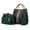 Green, variant on Matoen 4Pcs Women Fashion Handbags Purses Wallet Tote Shoulder Bags Casual Crossbody Bags, Best Birthday Day Gift for Ladies Girls, Satchel Purse Set