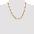 thumbnail image 2 of 10K Yellow Gold chain Figaro Concave 20 in 6.75 mm, 2 of 5