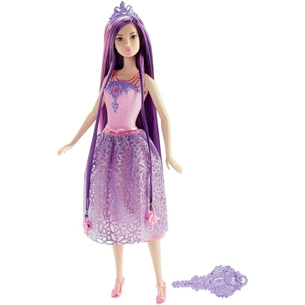 purple princess barbie