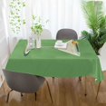 thumbnail image 3 of Yayeee Tablecloths 60" x 60" Rectangle Wrinkle Resistant Party Table Cover, Green Lemon Juice, 3 of 8