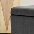 thumbnail image 3 of Storage Ottoman on Plastic Casters / Great for Home and Office File Management, 3 of 3