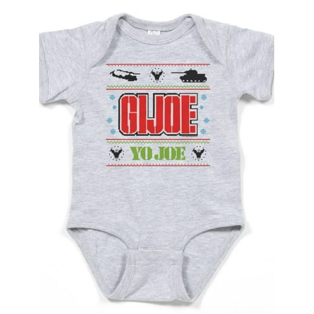 

CafePress - Gi Joe Ugly Christmas - Cute Infant Bodysuit Baby Romper