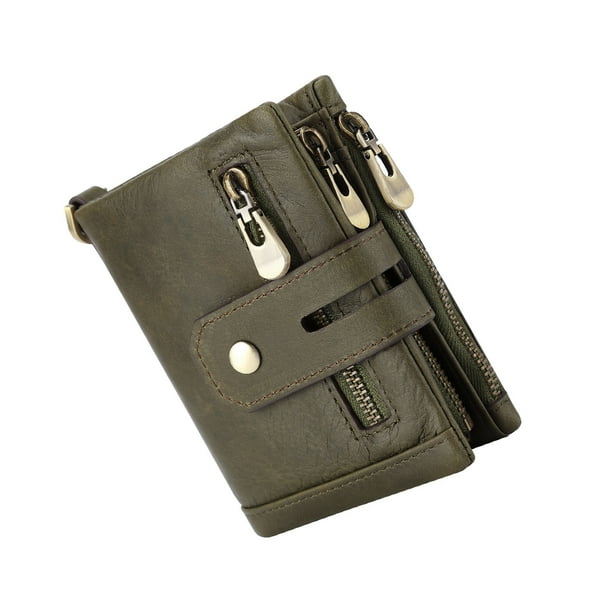Cartera para hombre Qarigey Verde oscuro