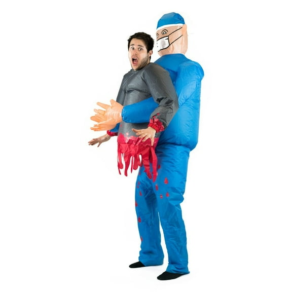 Scary Doctor/Surgeon Inflatable Costume for Adults (One Size)