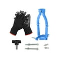 thumbnail image 3 of Convertidor de espiga cuadrada Sharpla Junta Mortiser Bit Drill Press Stand Taladro de banco duradero juego completo, 3 of 8