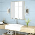 thumbnail image 2 of Livex Lighting Bennington - 2 Light Wall Sconce in Modern Style-4.75 Inches Tall and 14.25 Inches Wide-Brushed Nickel Finish, 2 of 20