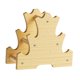 thumbnail image 1 of Soporte para mancuernas, estable y profesional, color marrón, de 3 niveles, para fitness. L, 1 of 8