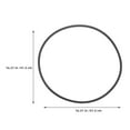 thumbnail image 4 of MOVTOTOP 3Pcs Bar Chair Base Rubber Ring Protector Black for Packing Sturdy and Anti-Slip, 4 of 8