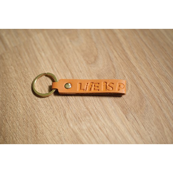 Leather Key Chain Life is Precious Pro-Life Key chain (Pack of 10)