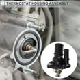 thumbnail image 2 of Termostato interno de Unique Bargains para Ford Focus 2003-2011 para Mazda CX-7 2007-2012, conjunto de carcasa de termostato de refrigerante del motor duradero No.3M4Z8575B, plástico 1 Pc, 2 of 6