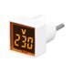 thumbnail image 5 of Medidor voltaje voltímetro indicadora A50-500V enchufe europeo para herramienta electricista, 5 of 9