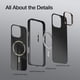 thumbnail image 4 of Funda magnética RAPTIC 2024 para iPhone 16 Pro Max 6.9" negra, 4 of 7