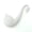 White, variant on Swan-Shaped Mini Tea Infuser - Creative Plastic Tea Strainer for Loose Leaf & Blooming Teas, Kitchen & Dining Accessory, Tea Accessories