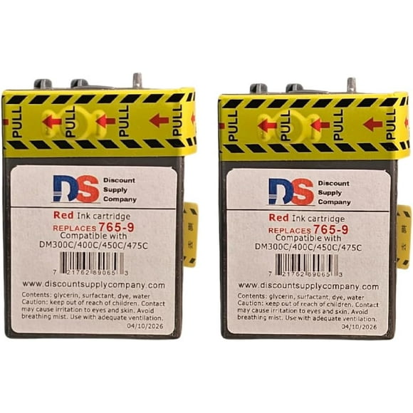 TRAHOO-765-9 Compatible 2-Pack for DM300c, DM400c, DM450c Postage Meters