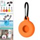 thumbnail image 4 of Funda protectora de silicona suave antirrayas Carcasa de llavero para , ligera a prueba de sudor y resistente a arañazos naranja, 4 of 8