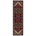 thumbnail image 2 of SAFAVIEH Classic Roderick Oriental Wool Runner Rug, Red/Navy, 2'3" x 8', 2 of 10