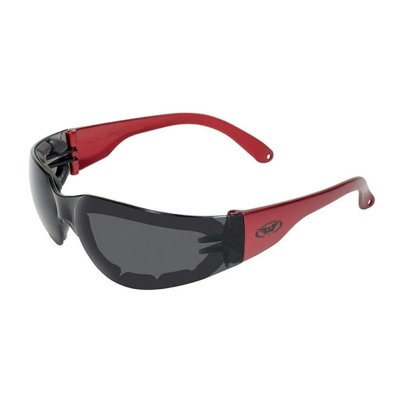 Global Vision Eyewear Rider Plus Series Foam Padded Safety  Glasses