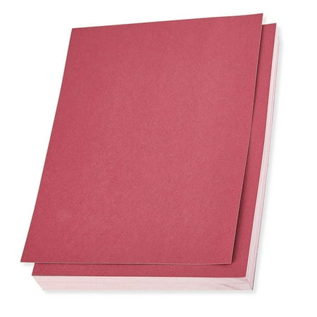 Shimmer Paper – 96-Pack Rose Metallic Cardstock Paper, Double Sided, Laser Printer Friendly - Perfect for Weddings, Baby Showers, Birthdays, Craft Use, Letter Size Sheets, 8.7 x 0.03 x 11 (Best Laser For Glock 26)