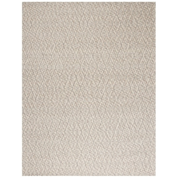 SAFAVIEH Marbella Tris Geometric Area Rug, Beige/Cream, 8' x 10'