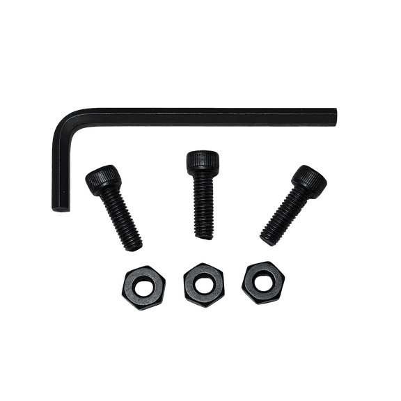 Black Stainless Steel Handle Screws for Ka-Bar's Small Becker Knives