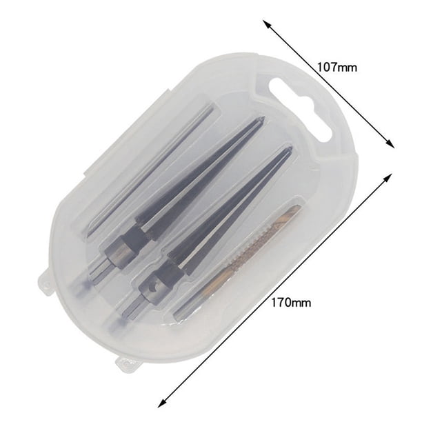 Herramienta de corte cónico de desbaste de esmerilado de mango hexagonal de carpintería de 3-13 mm y 5-16 mm