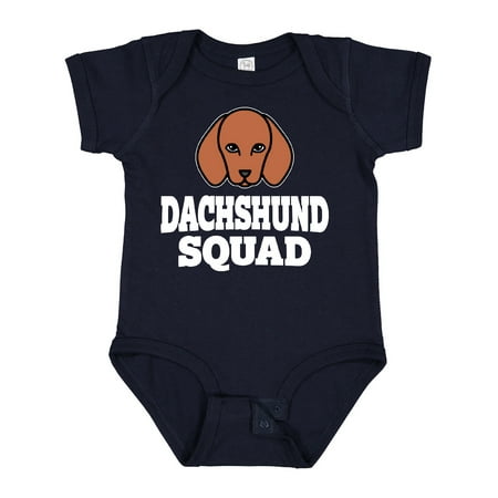 

Inktastic Dog Dachshund Squad Gift Baby Boy or Baby Girl Bodysuit