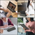 thumbnail image 7 of DTTO Case for Samsung Galaxy Tab A8 10.5 inch 2022, Premium PU Leather Tri-Fold Stand Cover with Hard Shell for Galaxy Tab A8 [Auto Wake/Sleep, Ultra Lightweight & Multiple Viewing Angles]- Black, 7 of 7