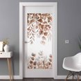 thumbnail image 3 of Non-Adhesive Static Cling Window Tint, Coffee Eucalyptus Window Privacy Film Frosted, Spring Summer Farmhouse Leaves Watercolor Insulated Windows Frosted Films for Living room, 35.4 x 78.7 Inches, 3 of 9